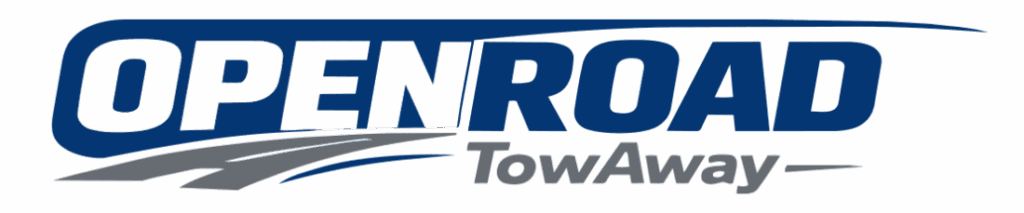 OpenRoad TowAway logo Texas RV transport towing marketing services trailer hauling