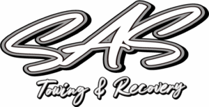 SAS Towing and Recovery logo Central Texas towing company 24/7 roadside assistance and recovery services