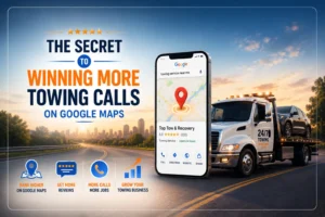 Google Maps Ranking for towing companies to get more local calls