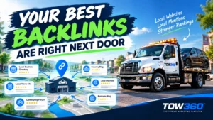 local backlinks for towing companies from trusted local businesses and community organizations