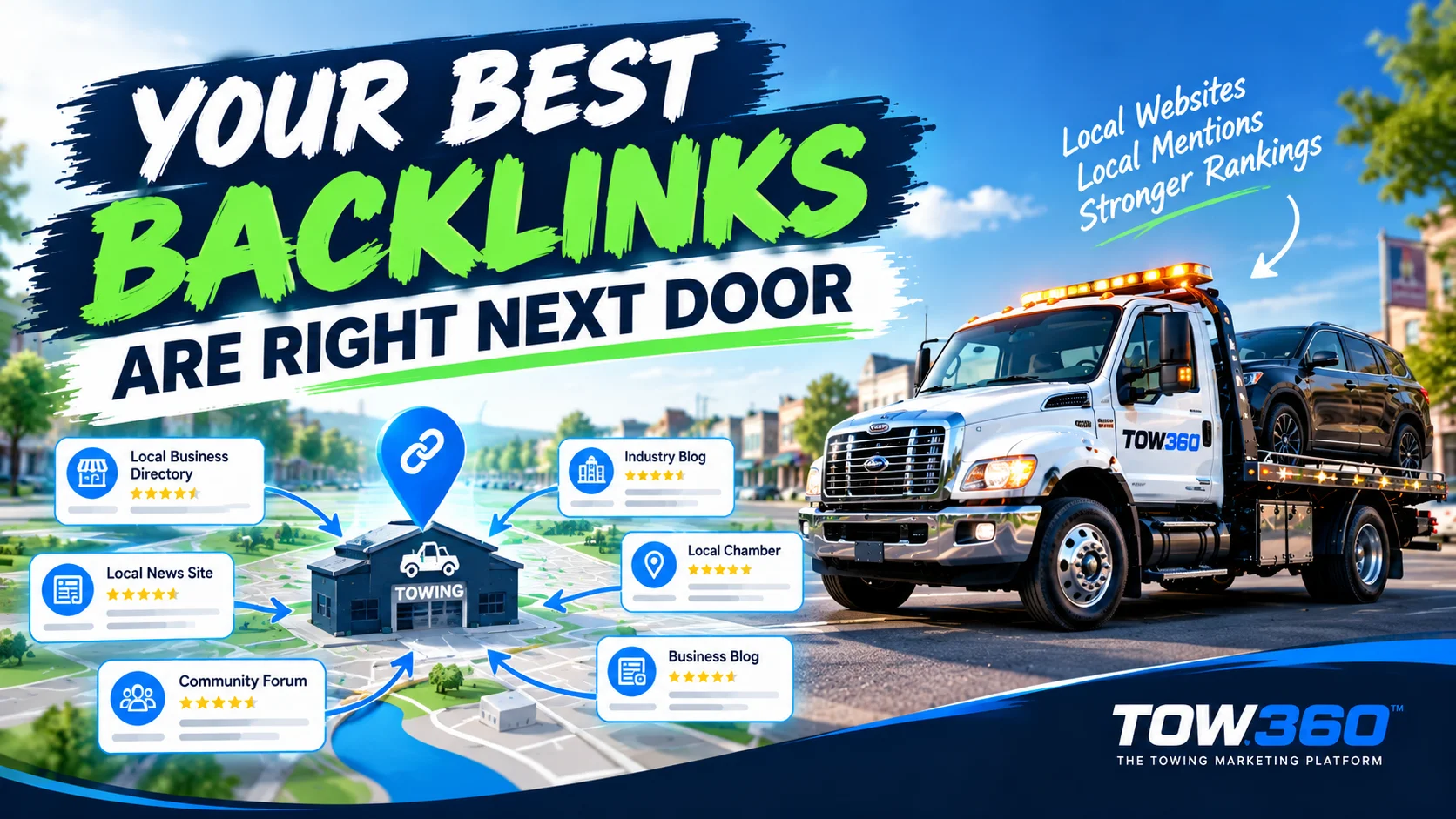 local backlinks for towing companies from trusted local businesses and community organizations